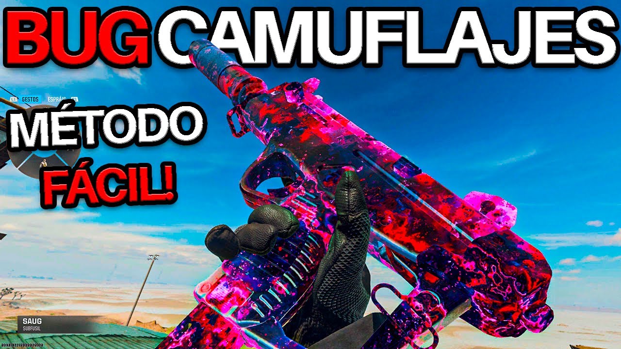**BUG MEJORADO** CONSOLAS y MANDO,  COMO INTERCAMBIAR CAMUFLAJES MW3 A ARMAS DE BLACK OPS 6