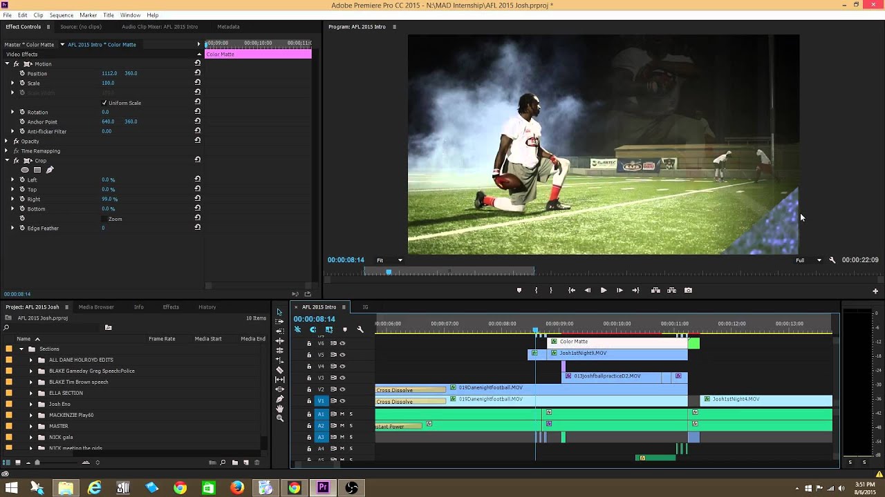 Adobe Premiere Pro: Advanced Transitions Part 4: Tail End Flicker
