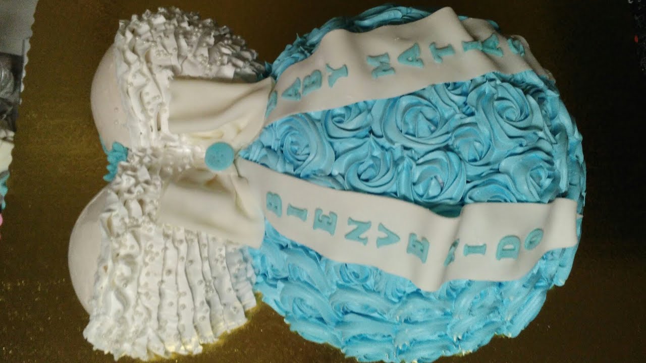 Pastel De Pancita , Belly Pregnant Cake , Baby Shower