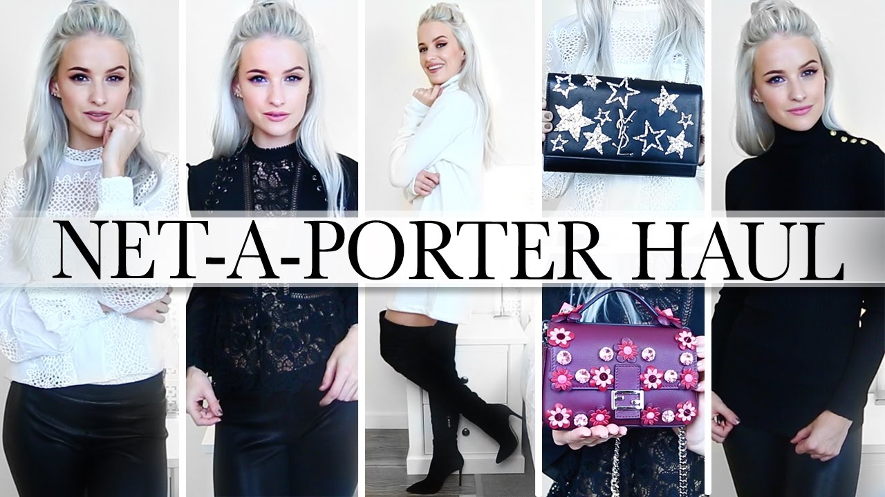 NET-A-PORTER UNBOXING, HAUL AND TRY ON FOR AUTUMN FALL