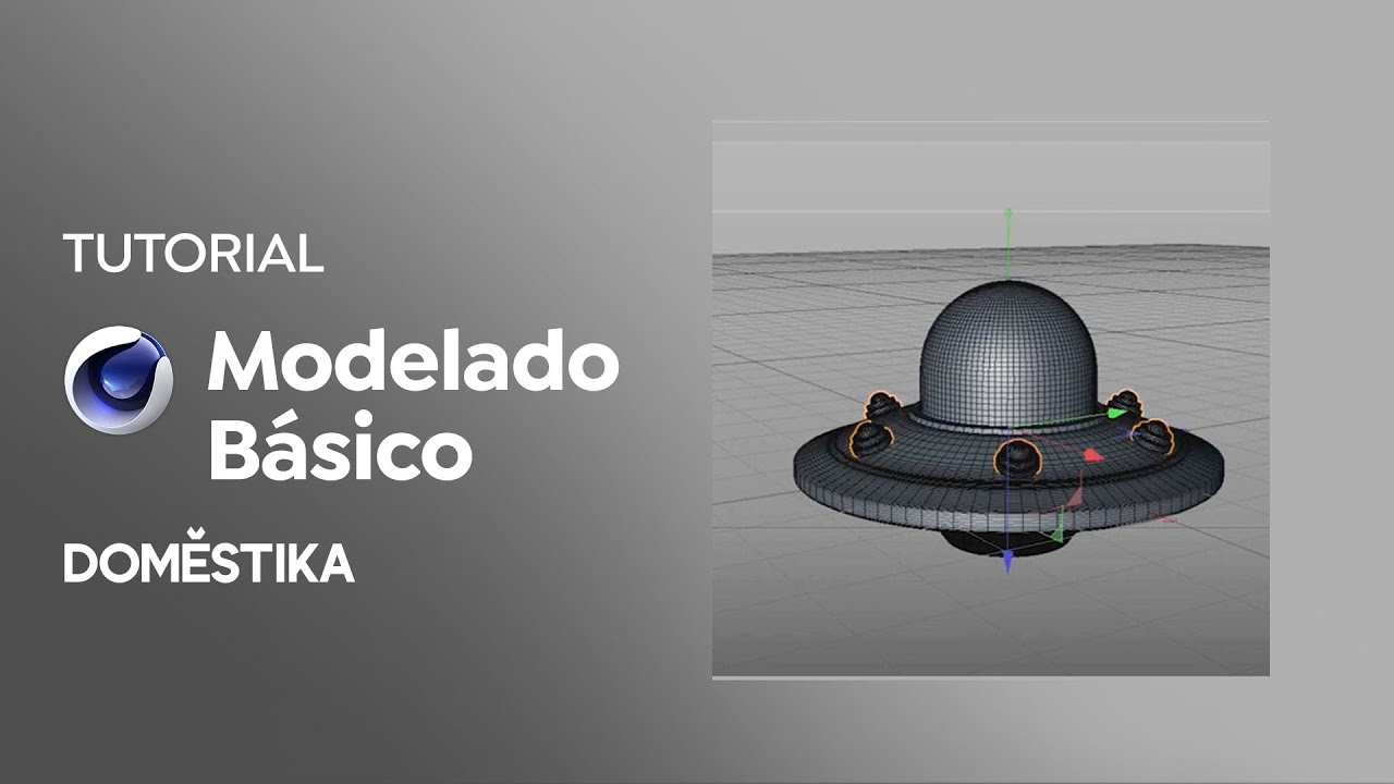 TUTORIAL Cinema 4D : Modelado de Piezas Simples | Aar&oacute;n Mart&iacute;nez | Domestika