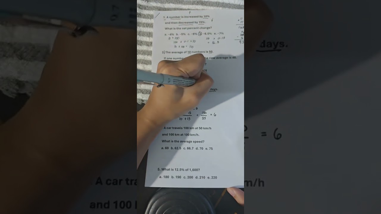 Civil Service Exam Math Reviewer | February 16 LIVE Replay (DOST & NAPOLCOM)