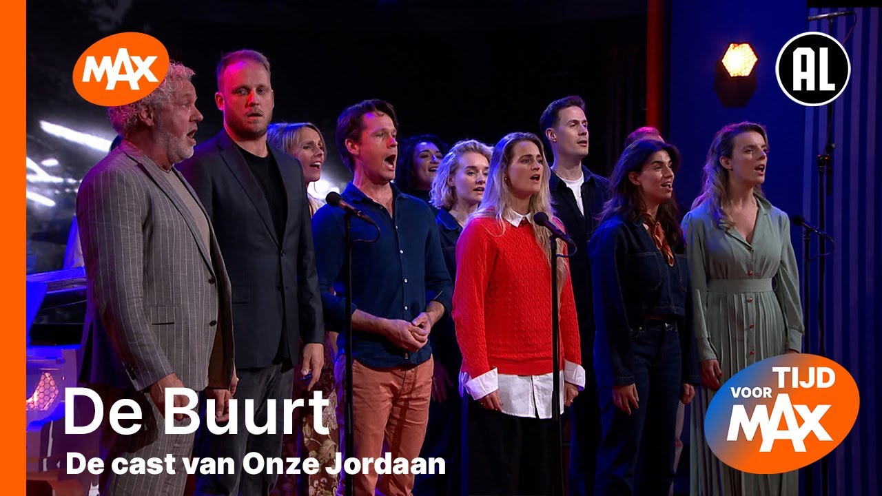 De cast van Onze Jordaan - De Buurt | TIJD VOOR MAX