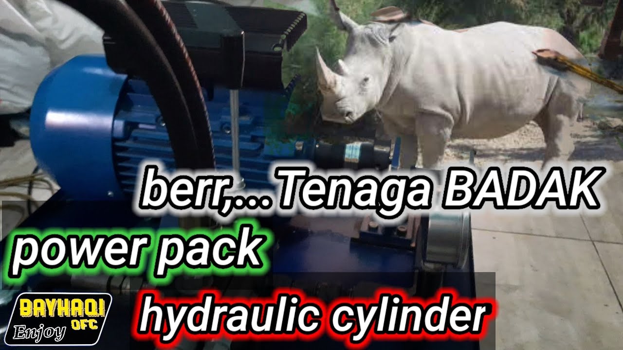hydraulic power pack cylinder