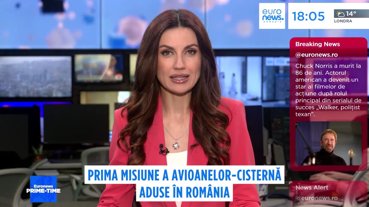 Știrile Euronews România de la ora 18:00 - 20 martie 2026