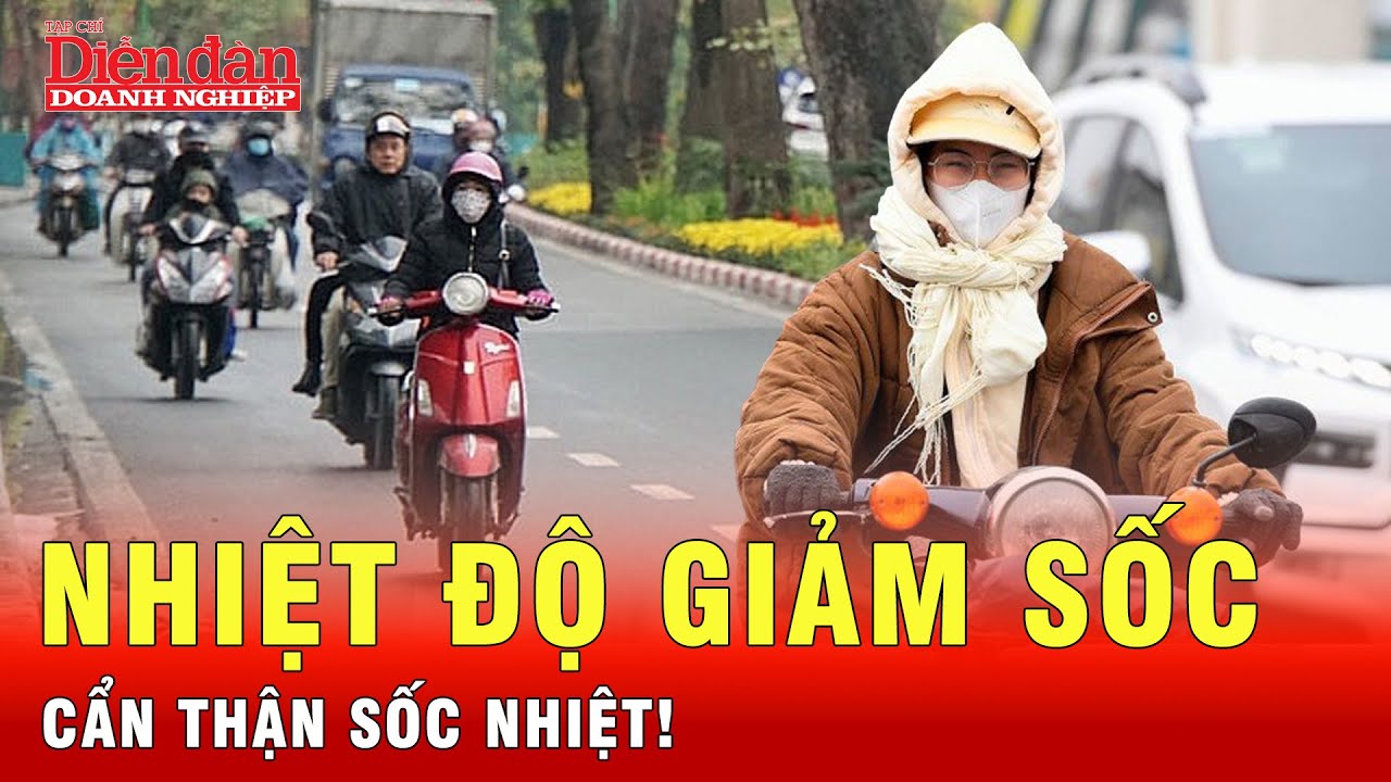 Miền Bắc đón rét đậm: Lịch trình 2 đợt không khí lạnh mới nhất | Tin tức 24h