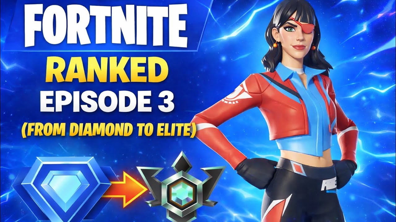 Fortnite Ranked Epiosde 3 (From DIAMOND to ELITE)