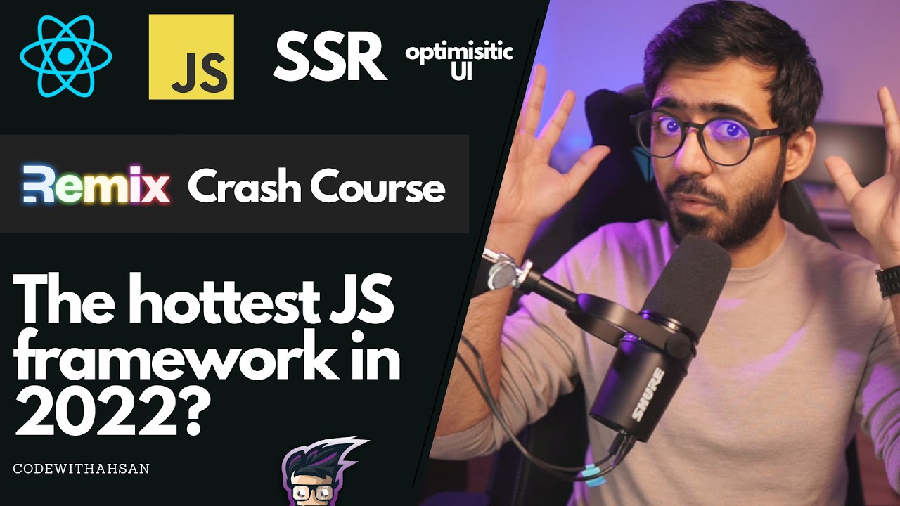 Remix (js) Crash Course 2022 | Detailed walkthrough and example project
