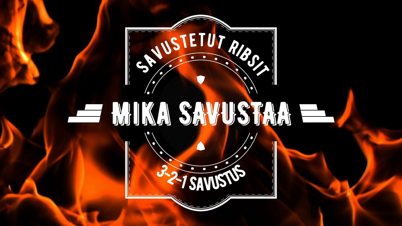 Ribsien savustaminen