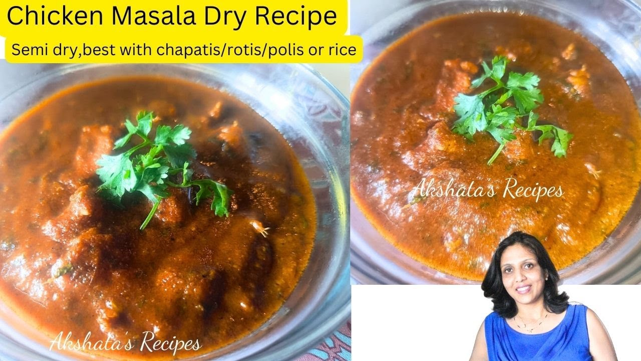 Курица масала в сухом виде | Тиффин | Рецепты блюд @akshatasrecipes #курица #рецепткурицымасалавс...