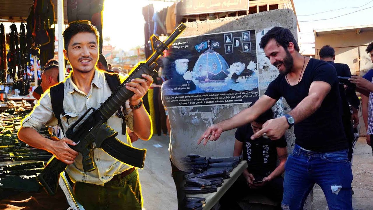 145集 Iraq Adventure 自由买枪？口袋藏雷？深入险象环生的伊拉克枪械市场！ | 冒险雷探长Lei's adventure