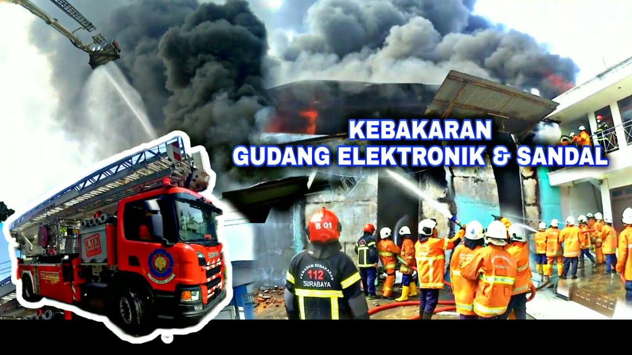 SUB FIRE : KEBAKARAN GUDANG JL. MARGOMULYO PERMAI