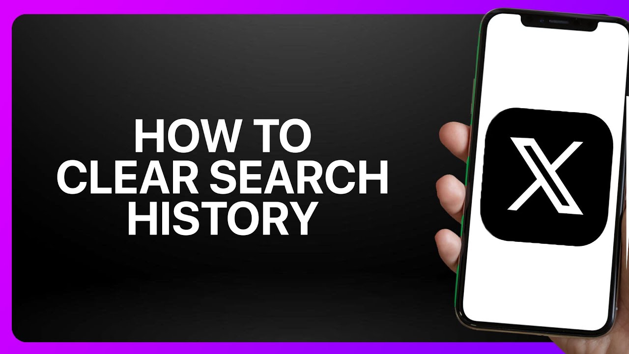 How To Clear Search History In X App (Twitter) ! Tutorial