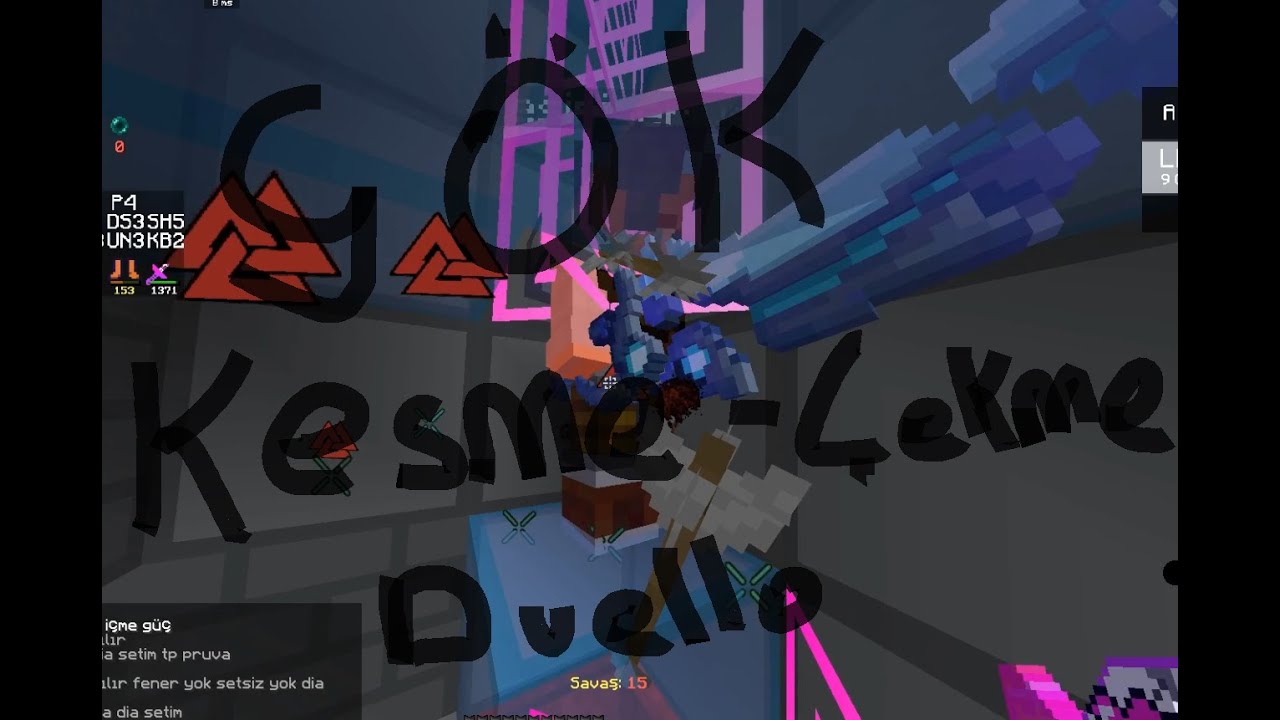 GÖK KESME - GÖK ÇEKME - DUELLO PVP - NETHER PVP - 8dk ÇEREZ PVP -  Sonoyuncu Titanyum -