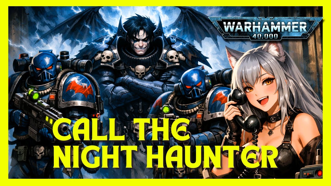 Call The Night Haunter - a Ghostbusters theme song parody inspired by Warhammer 40k | Night Lords