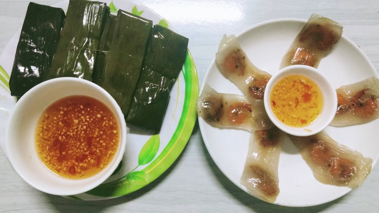 Cách làm bánh bột lọc lá chuối đơn giản dễ làm nhất.