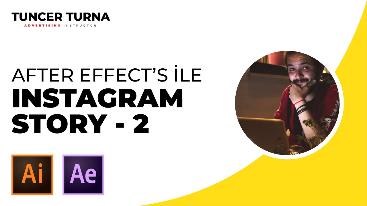 Instagram Story Çalışması [Illustrator & After Effect's] #2