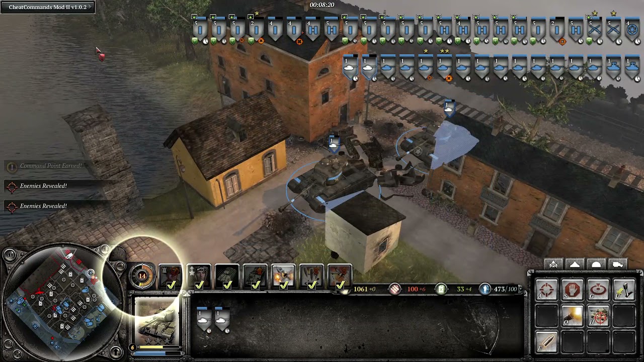 Company of Heroes 2 cheat commands mod II