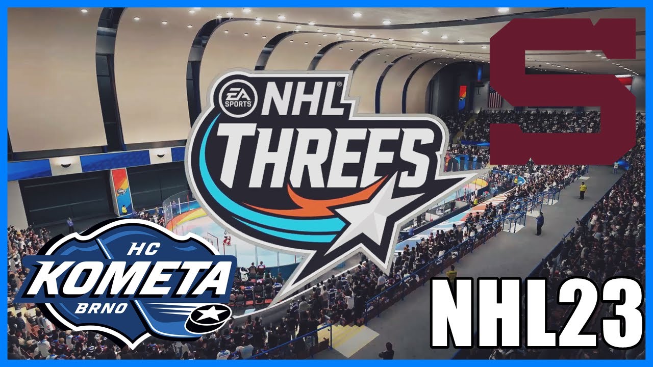 HC KOMETA BRNO VS HC SPARTA PRAHA |NHL THREES |NHL23|PS5