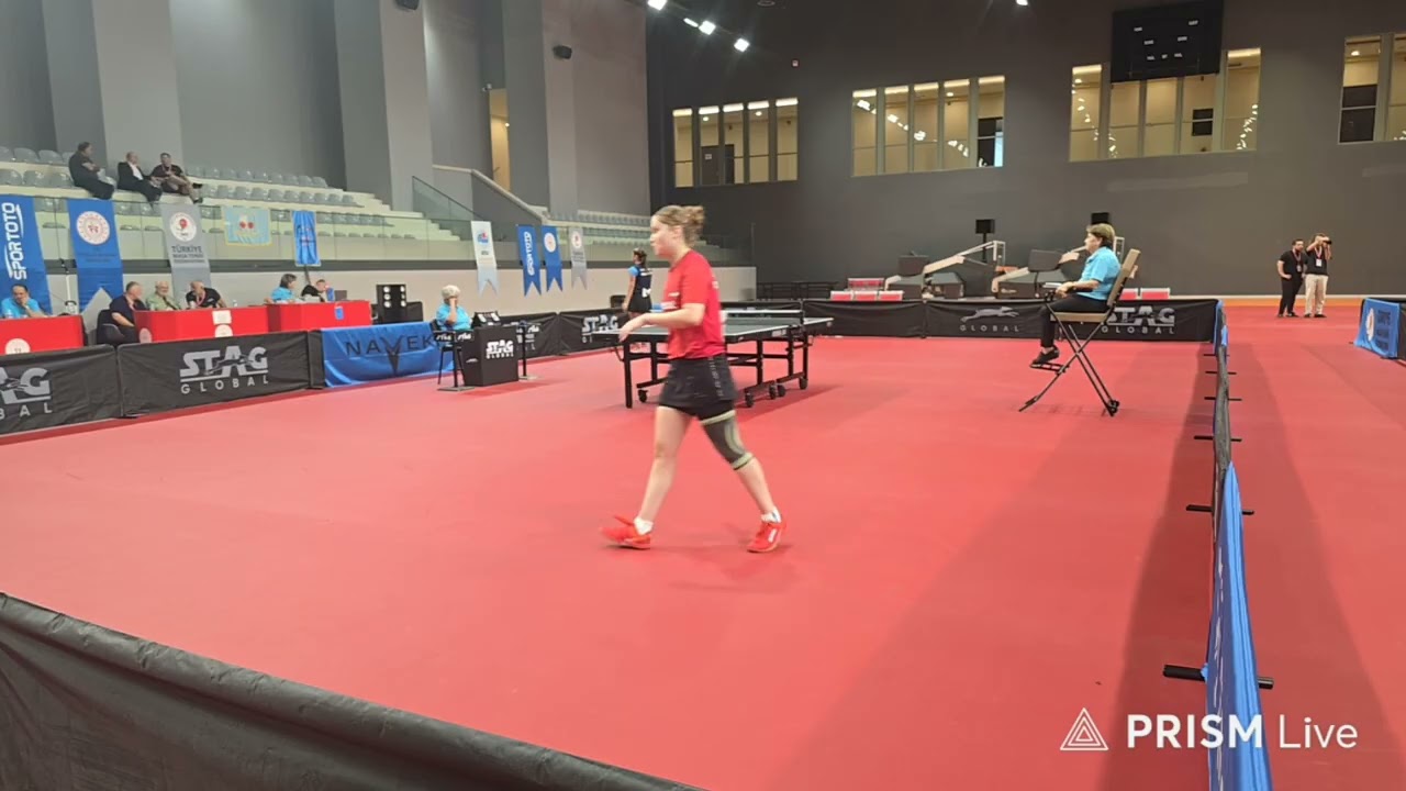 Elena Zaharia Romania -  MEI ROSU Bianca Romania Semifinal BALKAN GAMES ISTANBUL 2025