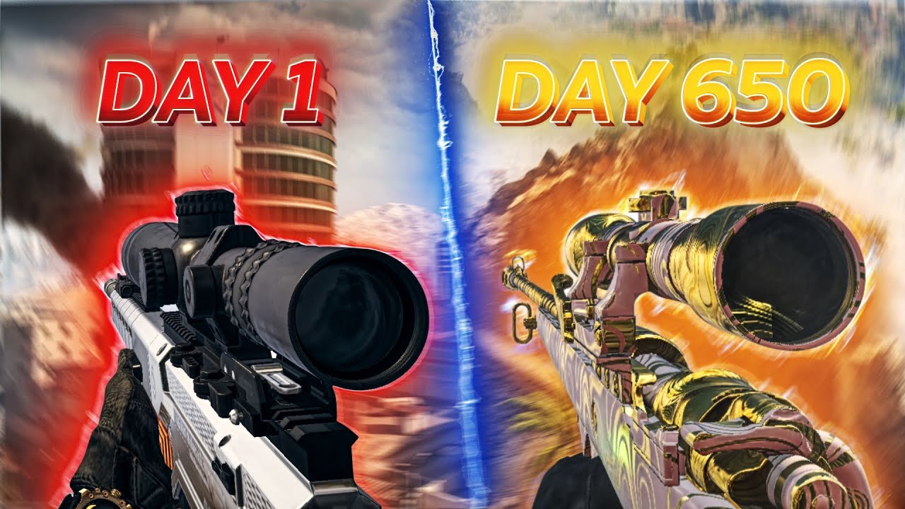 My Warzone Evolution (650 Day Progression on WARZONE)