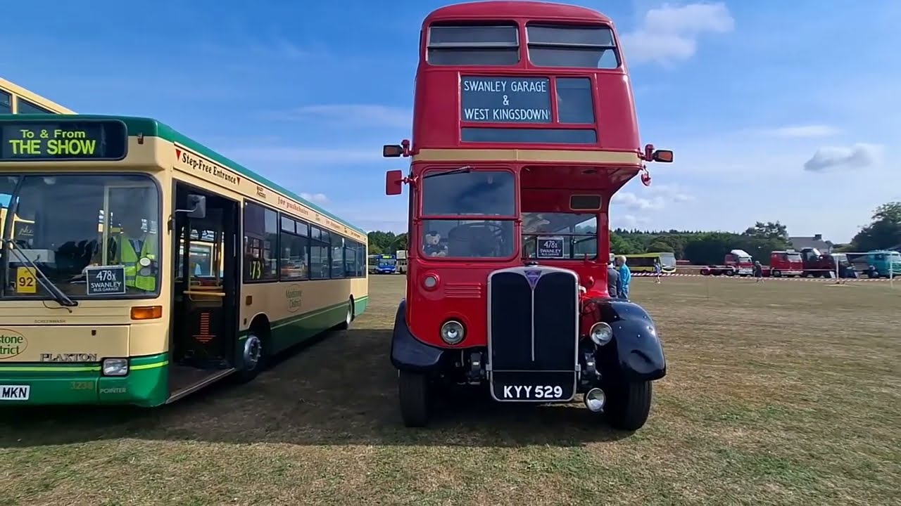 Swanley Bus Garage 100 Years Vintage Bus Observations 23/08/2025
