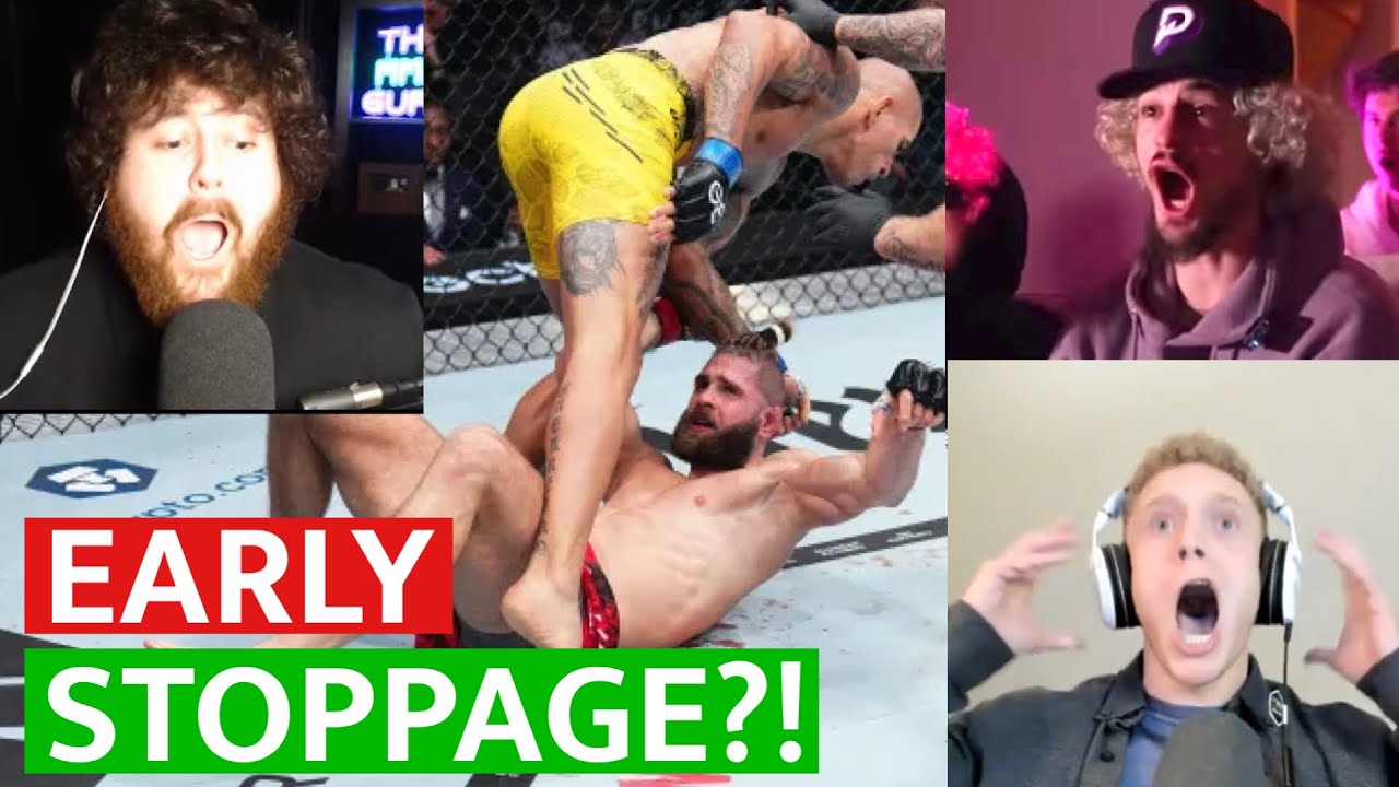 MMA YOUTUBERS REACT TO ALEX PEREIRA KNOCKING OUT JIRI PROCHAZKA!