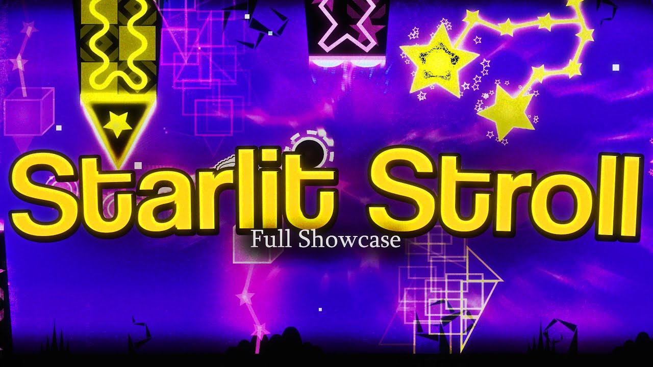 MY BEST LEVEL!! Starlit Stroll (Top 150 Extreme Demon) by Enfur (me) and Cork