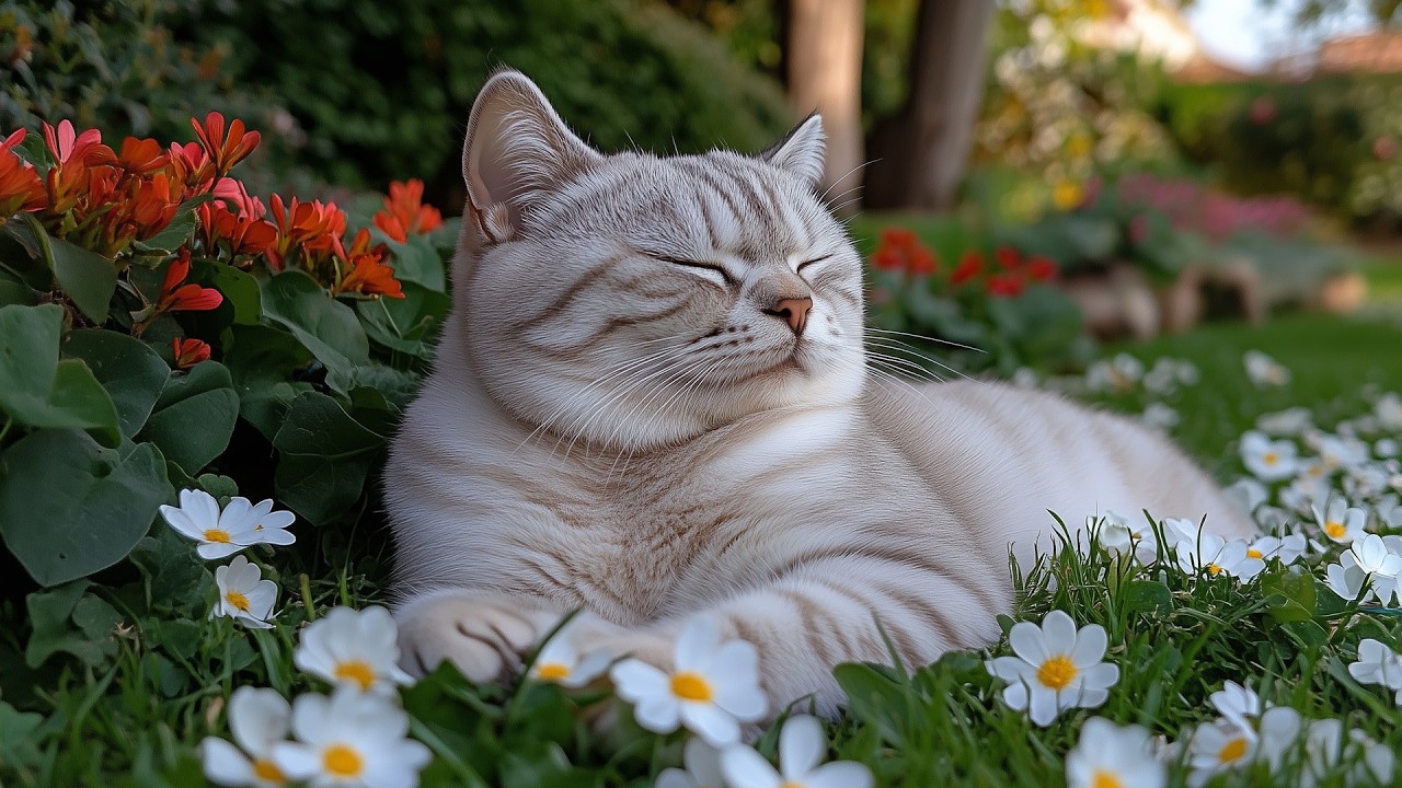 12 Hours Of Calming Music for Cats 🐈 Peaceful Night Sleep Music 🎵 Gentle Comfort for Cats 😴 Cat TV