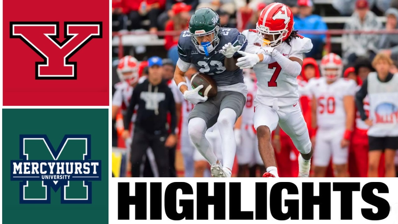 Youngstown State vs Mercyhurst Highlights | FCS Football 2026