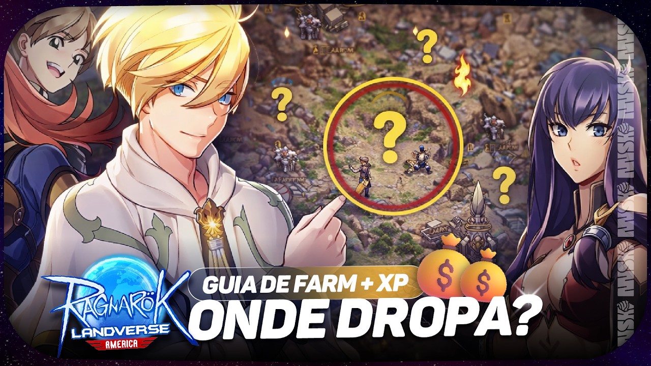 Onde Farmar Cada Item no Ragnarok Landverse América?
