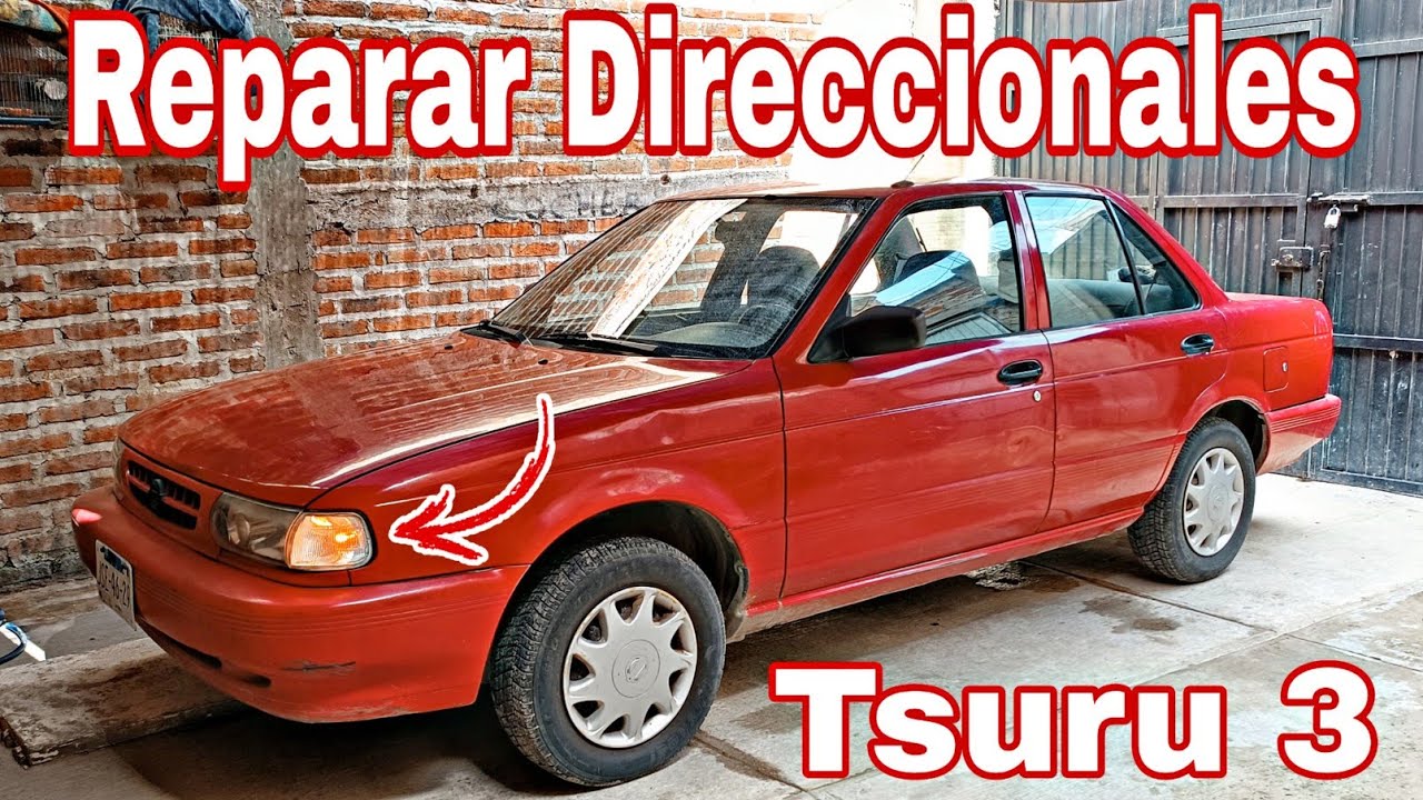 Cómo Reparar las direccionales de un Nissan Tsuru 3 | El Vielza