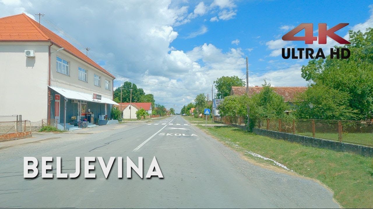 Vožnja kroz Beljevinu 4K – Opuštajući Pogled na Slavonsko Selo (10.07.2025.)