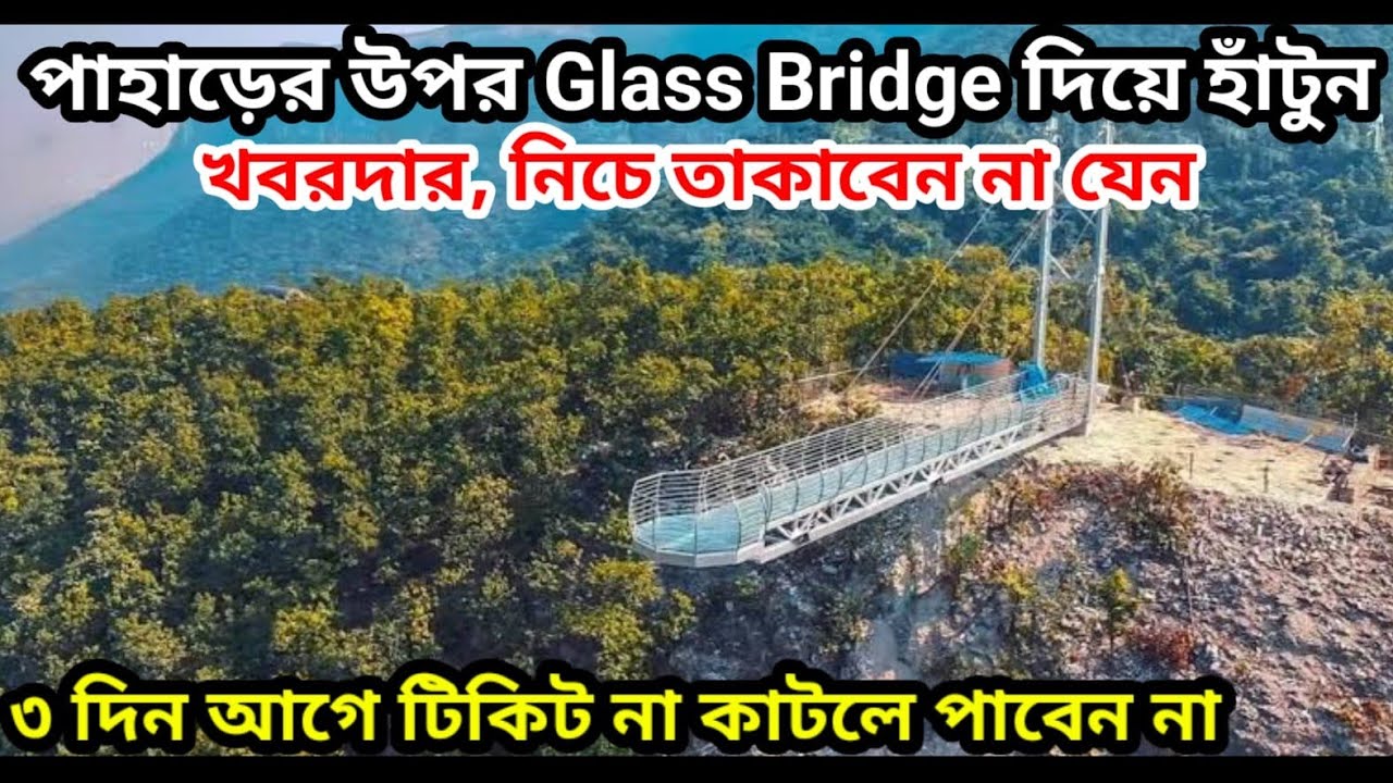 এখানে টিকিটের জন্য ভোর ৫টা থেকে লাইন পড়ে || Rajgir Glass Bridge || Nature Safari & Wildlife Safari
