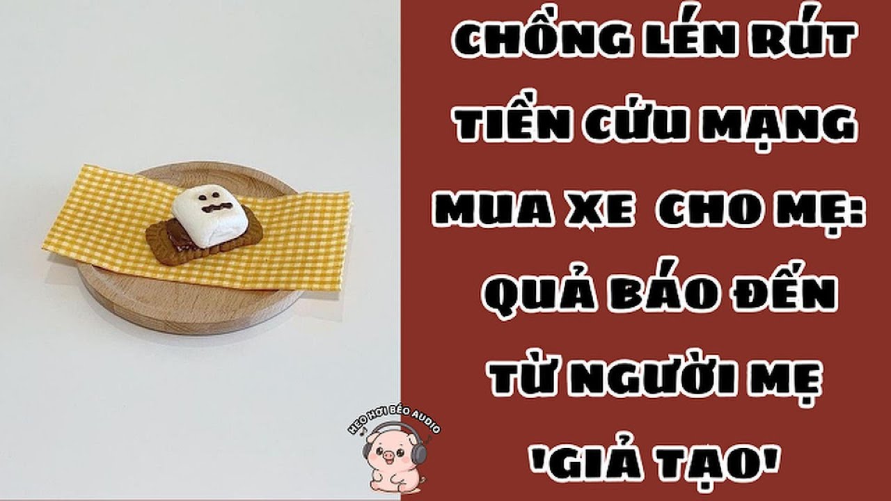 CHỒNG LÉN RÚT TIỀN CỨU MẠNG MUA XE CHO MẸ: QUẢ BÁO ĐẾN TỪ NGƯỜI MẸ 'GIẢ TẠO'