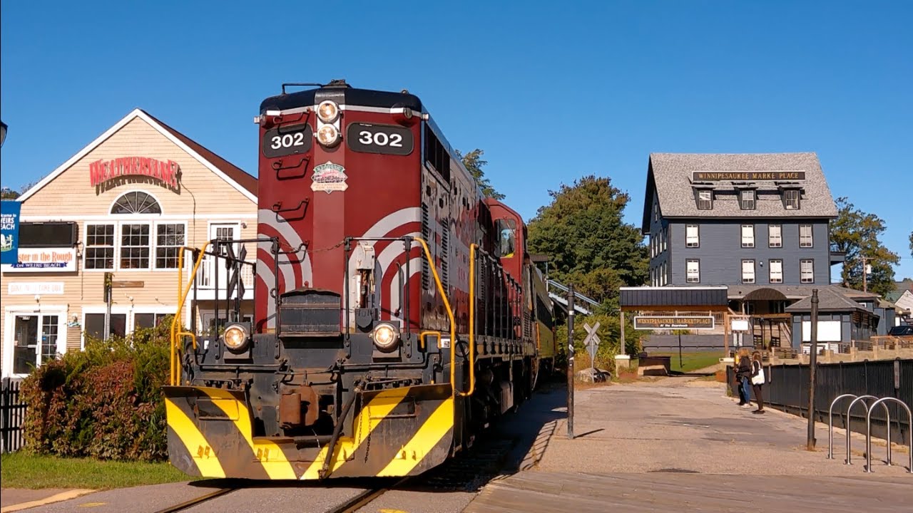 Winnipesaukee Scenic Railroad: Return of 302!