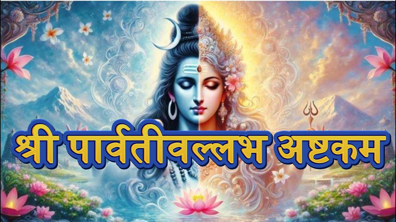 Parvati Vallabha Ashtakam🔱|Powerful Shiva Stotram|#harharmahadev |#parvativallabham|#mahadev|#bhajan