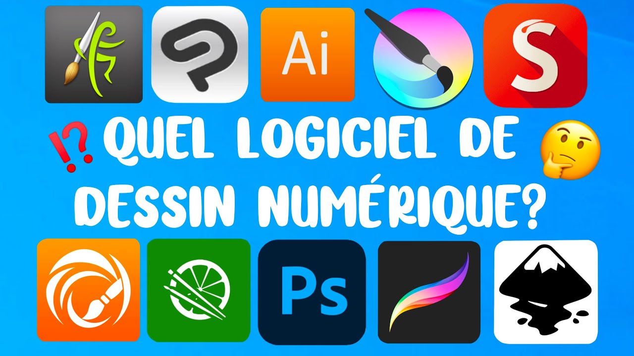 Quel logiciel de dessin numérique?