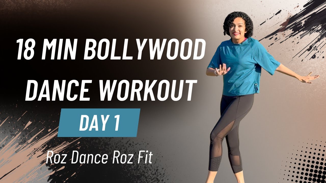 Day 1 Bollywood Dance Workout (18 Minutes) | Roz Dance Roz Fit