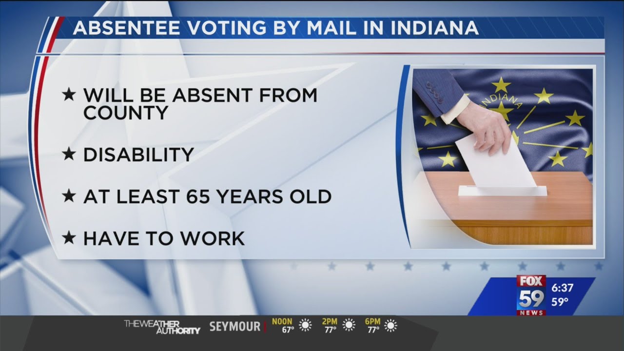 Debate, confusion over mail-in voting for election