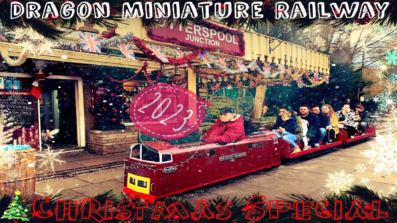 🎄Christmas Special 2023 🎅🏼 Dragon Miniature Railway 🛤️ - Romiley near Stockport 🏙️