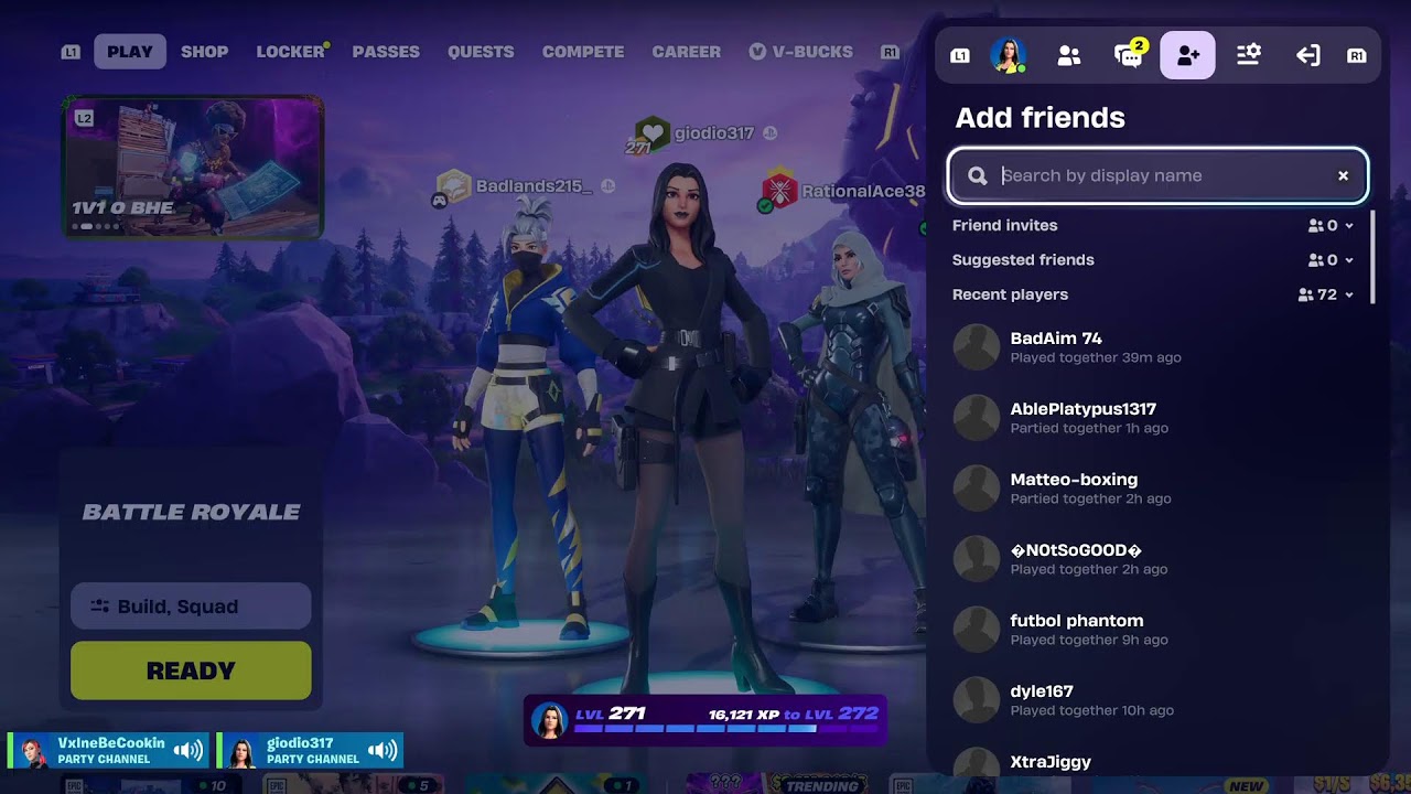 Playing with the boys