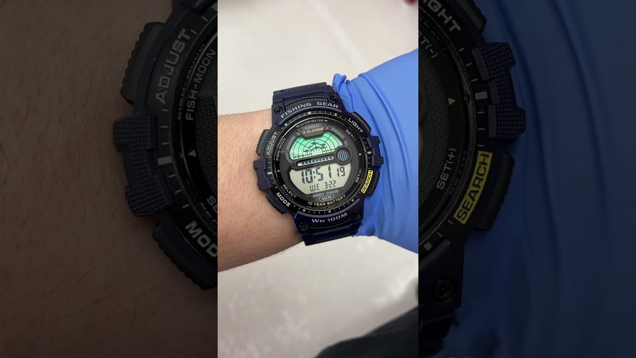 Radar wędkarski Casio!