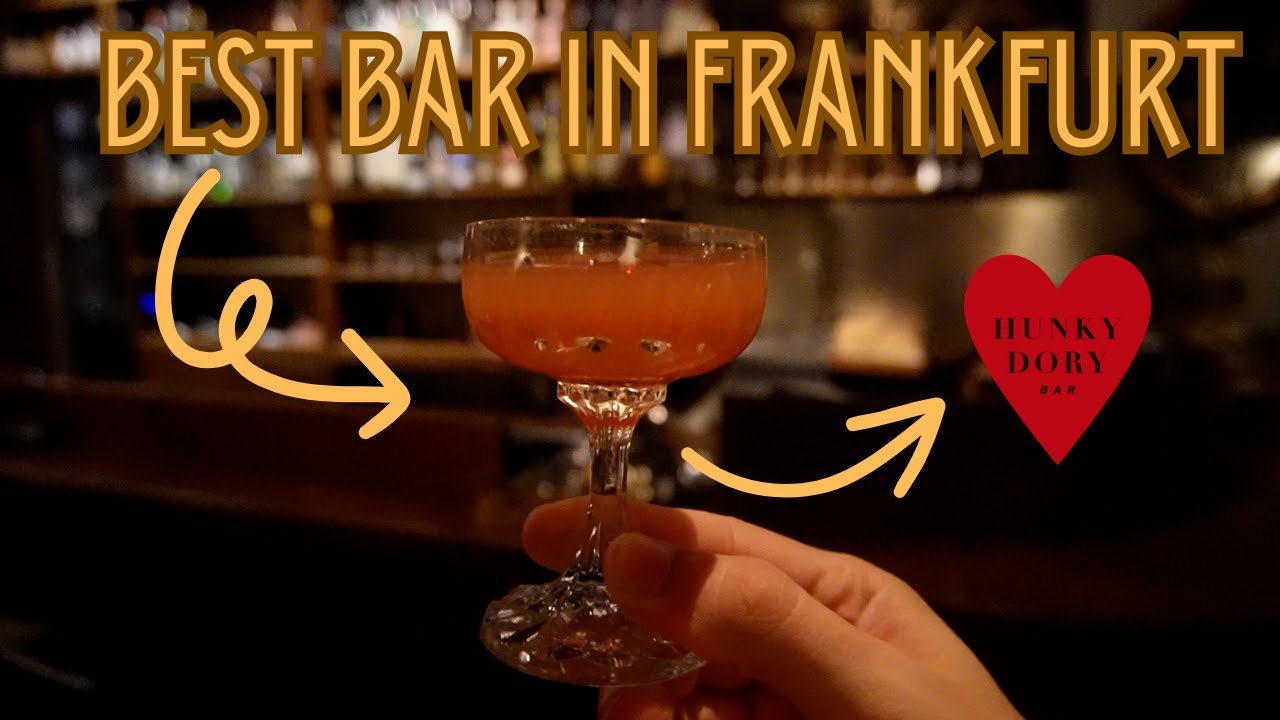 The BEST bar in Frankfurt! - Frankfurt cocktail Vlog