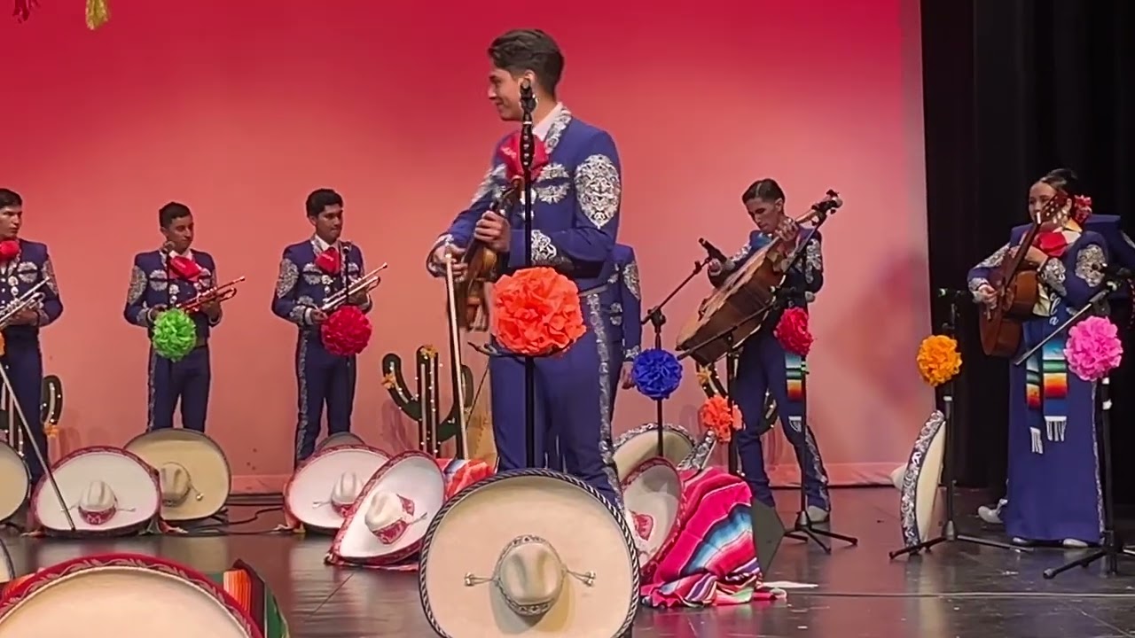 Edinburg High School Mariachi Primer Orgullo Performing “El Cascabel” by Mariachi Sol De Mexico 2024