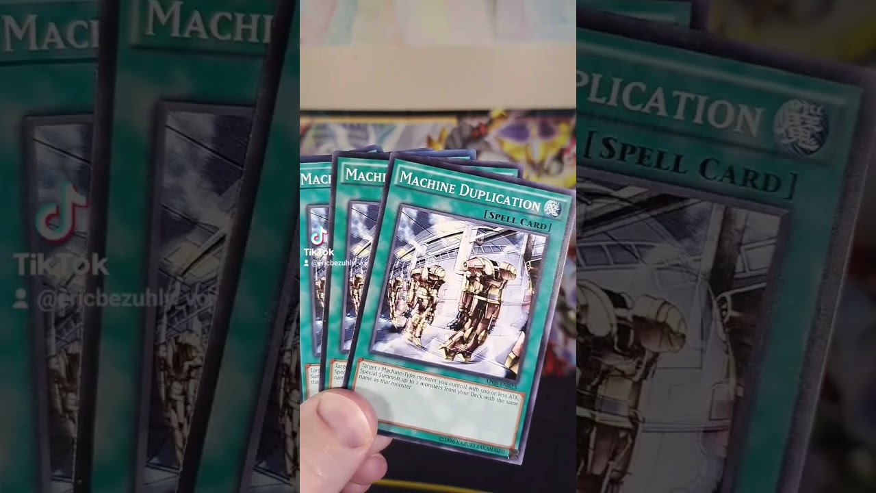 YU-GI-OH TCG Machine Duplication #yugioh #voiceover #tcg