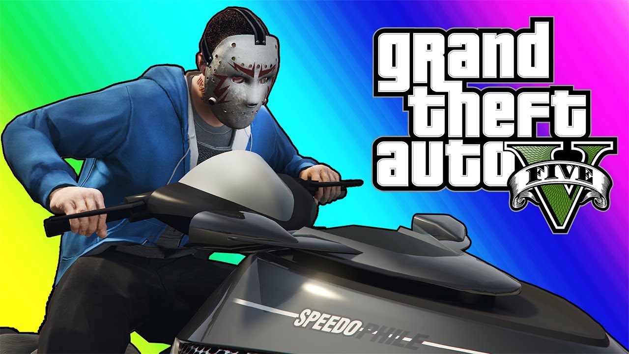 GTA5 Online - Classic Launches and Submarine Glitch! (Funny Moments)
