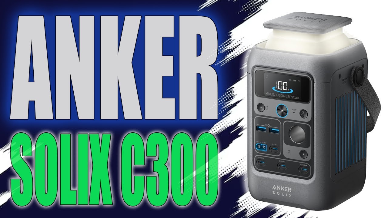 Портативная электростанция постоянного тока Anker SOLIX C300 — лучшая бюджетная электростанция за...
