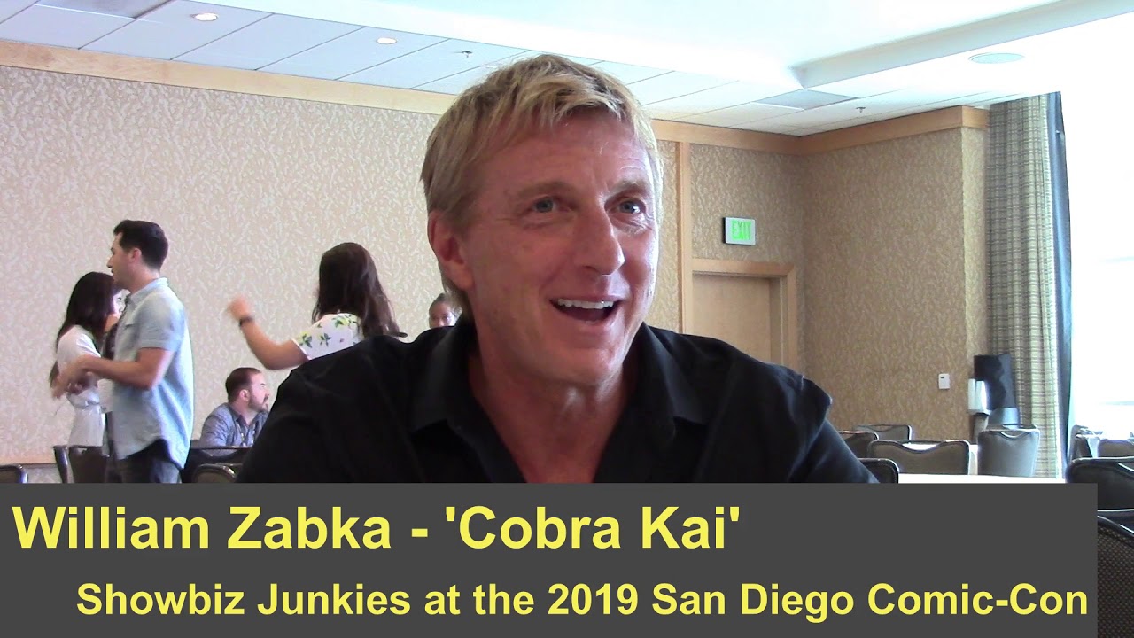 Кобра Кай - Интервью Уильяма Забки, 3 сезон (Comic-Con)