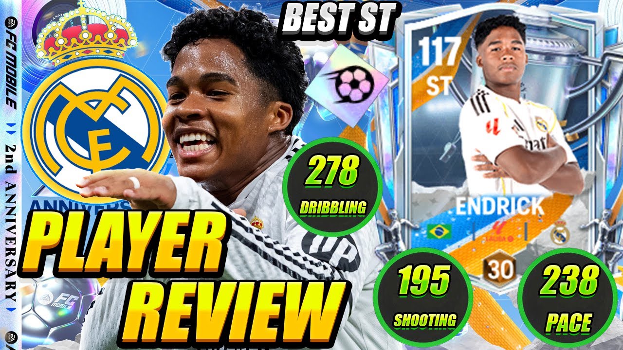 Is Endrick the Best Exchange in FC Mobile 26? Full Anniversary Endrick Player Review & Gameplay!
